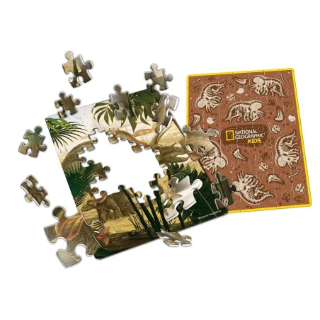 Triceratops Puzzle 63 Elementy 5+ National Geographic 5+