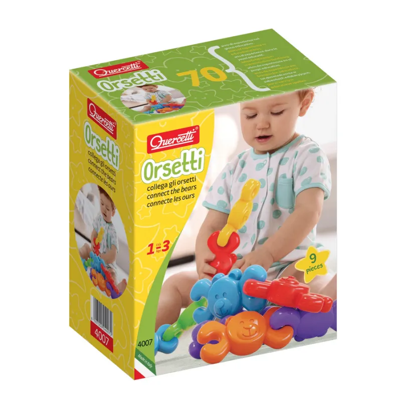 UKŁADANKA ORSETTI 10 ELEMENTÓW QUERCETTI 12M+
