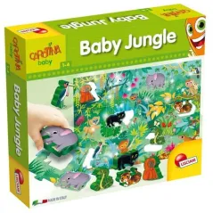 CAROTINA BABY DŻUNGLA PUZZLE 12 ELEMENTÓW LISCIANI 12M+