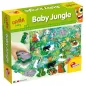 Carotina Baby Dżungla Puzzle 12 Elementów Lisciani 12M+ Carotina Baby Dżungla Puzzle 12 Elementów Lisciani 12M+