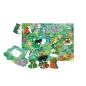 Carotina Baby Dżungla Puzzle 12 Elementów Lisciani 12M+ Carotina Baby Dżungla Puzzle 12 Elementów Lisciani 12M+
