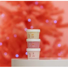 Zestaw Kosmetyków Peeling Do Ciała 2 X 100Ml + Masło Do Ciała 100Ml Fluff Winter Snack
