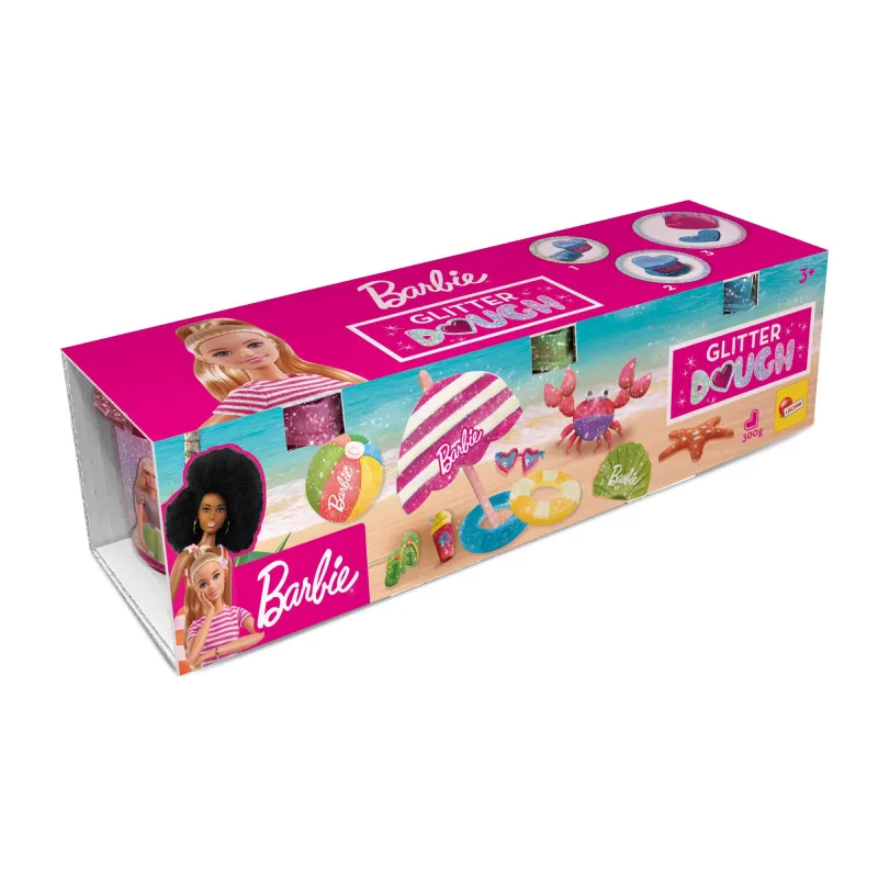 ZESTAW CIASTOLINA BARBIE 3 SZTUKI LISCIANI 3+