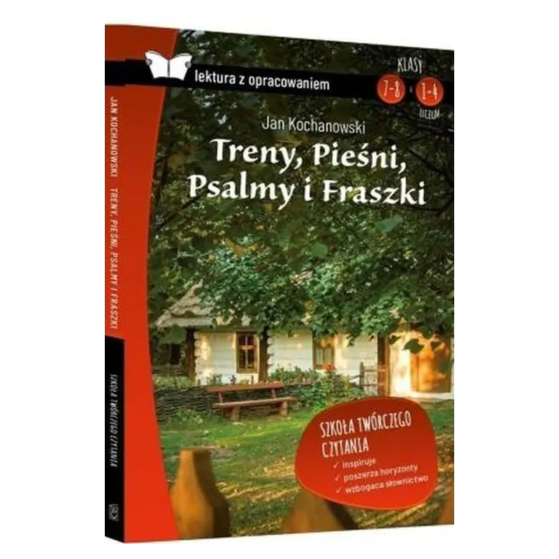 TRENY PIEŚNI PSALMY I FRASZKI LEKTURA Z OPRACOWANIEM Jan Kochanowski - SBM