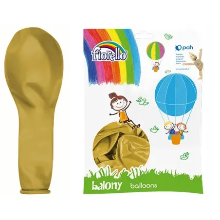 Balony Metaliczne Złote 12 Cali 100 Szt. Fiorello