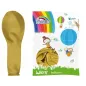 Balony Metaliczne Złote 12 Cali 100 Szt. Fiorello Balony Metaliczne Złote 12 Cali 100 Szt. Fiorello