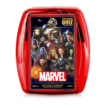 Top Trumps Quiz Marvel Gra Karciana 12+