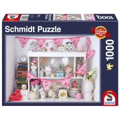 CZAS NA HERBATĘ PUZZLE 1000 ELEMENTÓW SCHMIDT 10+