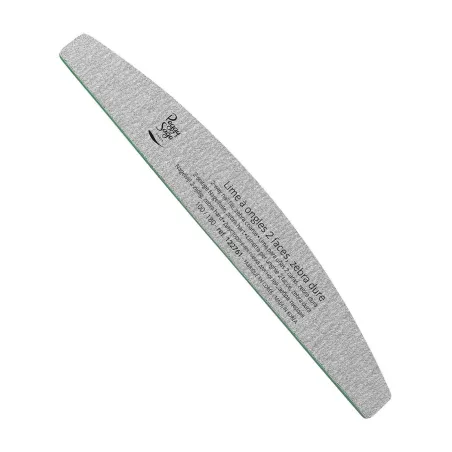 PILNIK DO PAZNOKCI DWUSTRONNY 100/180 PÓŁKSIĘŻYC ZEBRA PEGGY SAGE 2-WAY NAIL FILE ZEBRA COARSE