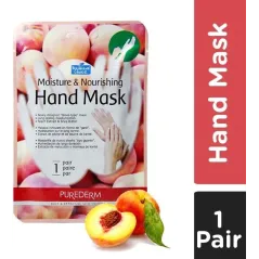MASKA NA DŁONIE BRZOSKWINIA 26G PUREDERM MOISTURE & NOURISHING HAND MASK