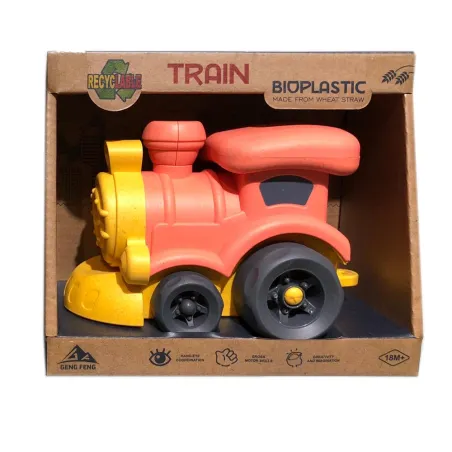 LOKOMOTYWA Z BIOPLASTIKU ASKATO 18M+