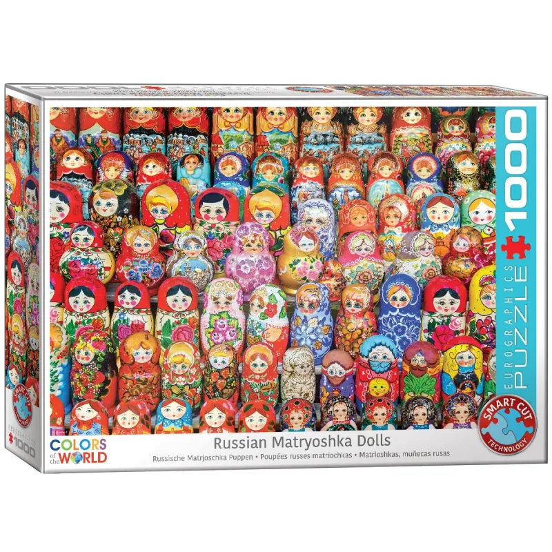 ROSYJSKIE LALKI PUZZLE 1000 ELEMENTÓW EUROGRAPHICS 10+