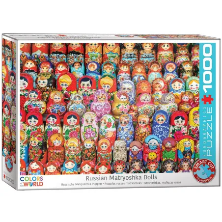 ROSYJSKIE LALKI PUZZLE 1000 ELEMENTÓW EUROGRAPHICS 10+