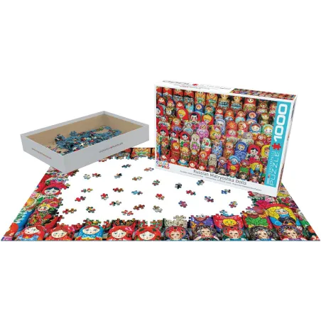 Rosyjskie Lalki Puzzle 1000 Elementów Eurographics 10+