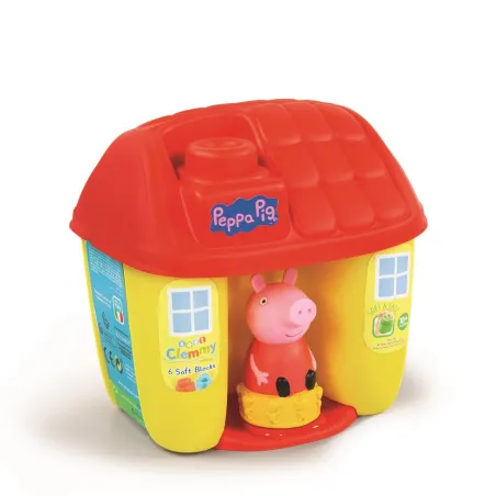 Klocki Miękkie Świnka Pepa Z Figurką 18M+ Klocki Miękkie Świnka Pepa Z Figurką 18M+