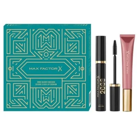 Zestaw Max Factor Tusz 2000 Calorie + Błyszczyk Colour Elixir Cushion 025 Zestaw Max Factor Tusz 2000 Calorie + Błyszczyk Colour Elixir Cushion 025