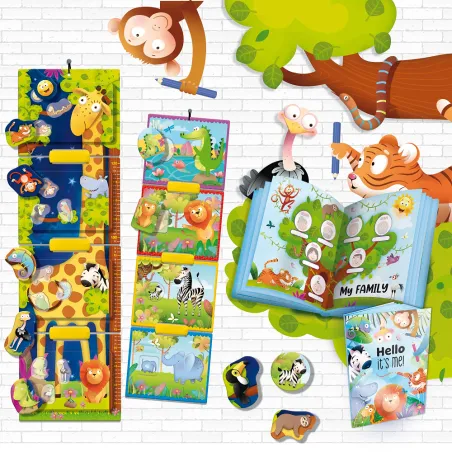 Wzrost I Zabawa Montessori Baby Lisciani 2+