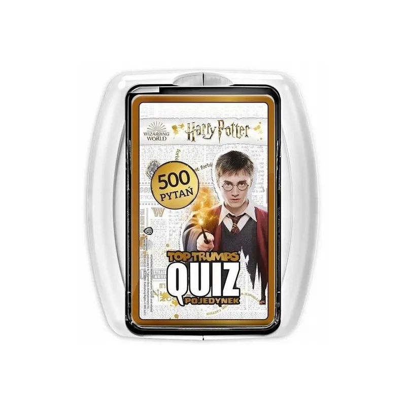 TOP TRUMPS QUIZ HARRY POTTER GRA KARCIANA 6+