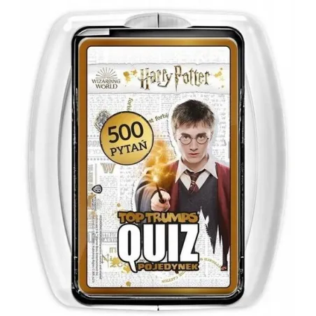 TOP TRUMPS QUIZ HARRY POTTER GRA KARCIANA 6+
