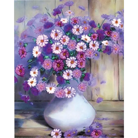Malowanie Po Numerkach Flower 40X50 Cm