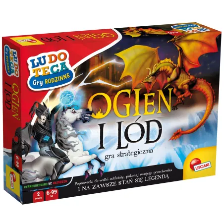 OGIEŃ I LÓD GRA PLANSZOWA LISCIANI 6+