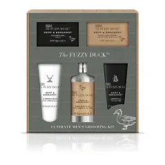 THE FUZZY DUCK MEN'S HEMP & BERGAMOT ZESTAW KOSMETYKÓW DO PIELĘGNACJI 5 SZT BAYLIS & HARDING
