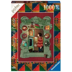 HARRY POTTER W RODZINIE WEASLEYÓW PUZZLE 1000 ELEMENTÓW RAVENSBURGER 12+
