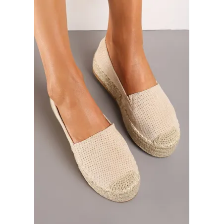 Beżowe Casualowe Espadryle Na Grubej Podeszwie Ozdobionej Plecionką Rozmiar 39 Ii Gatunek Beżowe Casualowe Espadryle Na Grubej Podeszwie Ozdobionej Plecionką Rozmiar 39 Ii Gatunek