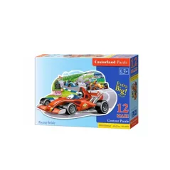 WYŚCIG BOLIDÓW PUZZLE MAXI 12 ELEMENTÓW CASTORLAND 3+