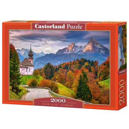 JESIEŃ W BAWARII ALPY NIEMCY PUZZLE 2000 ELEMENTÓW CASTORLAND 14+