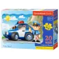 Auto Radiowóz Policja Puzzle Maxi 20 Elementów Castorland 4+ Auto Radiowóz Policja Puzzle Maxi 20 Elementów Castorland 4+