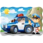 Auto Radiowóz Policja Puzzle Maxi 20 Elementów Castorland 4+ Auto Radiowóz Policja Puzzle Maxi 20 Elementów Castorland 4+