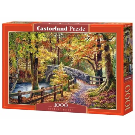 MOST BRATHAY NAD RZECZKĄ PUZZLE 1000 ELEMENTÓW CASTORLAND 10+