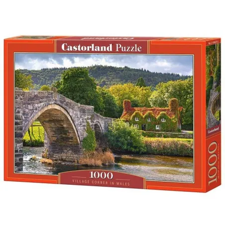 ZAKĄTEK WIOSKI W WALII PUZZLE 1000 ELEMENTÓW 10+