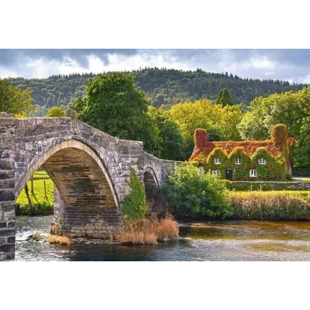 Zakątek Wioski W Walii Puzzle 1000 Elementów 10+