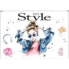 KOPERTA Z NADRUKIEM MY STYLE A4