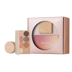 PAESE SPARKLING SNOW SET ZESTAW PREZENTOWY PUDER HI RICE + PALETA CIENI DREAMILY