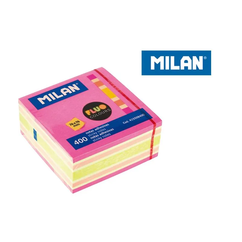 KARTECZKI SAMOPRZYLEPNE 400 KARTEK MILAN