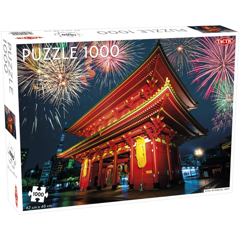 ŚWIĄTYNIA ASAKU PUZZLE 1000 ELEMENTÓW TACTIC 7+