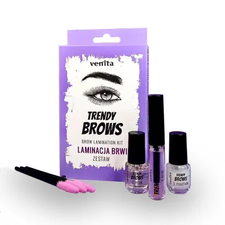ZESTAW DO LAMINACJI BRWI VENITA TRENDY BROWS