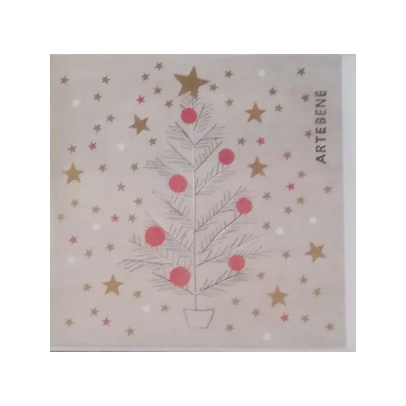 KARNET BOŻONARODZENIOWY CHOINKI 