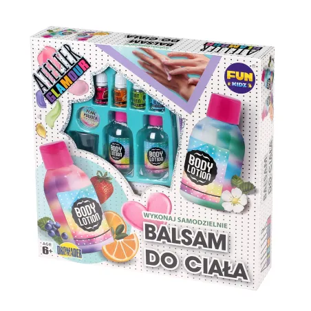 BALSAM DO CIAŁA ATELIER GLAMOUR ZESTAW KREATYWNY 6+