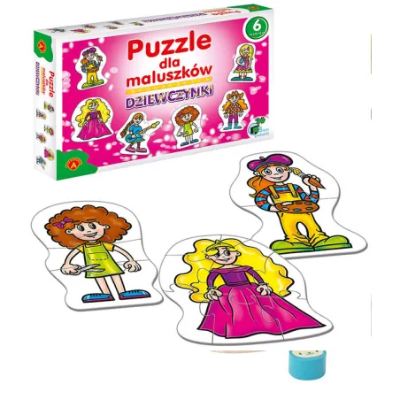 Dziewczynki Puzzle Dla Maluszków 2+