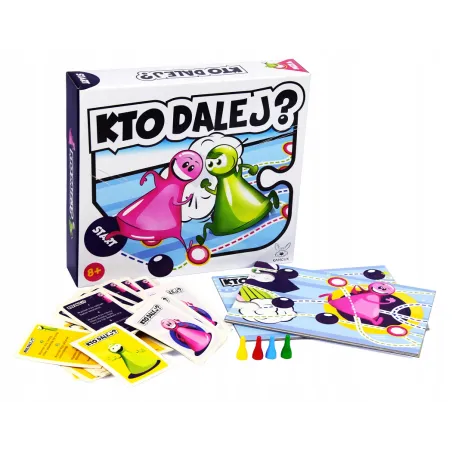 Kto Dalej Gra Planszowa 8+ Kto Dalej Gra Planszowa 8+