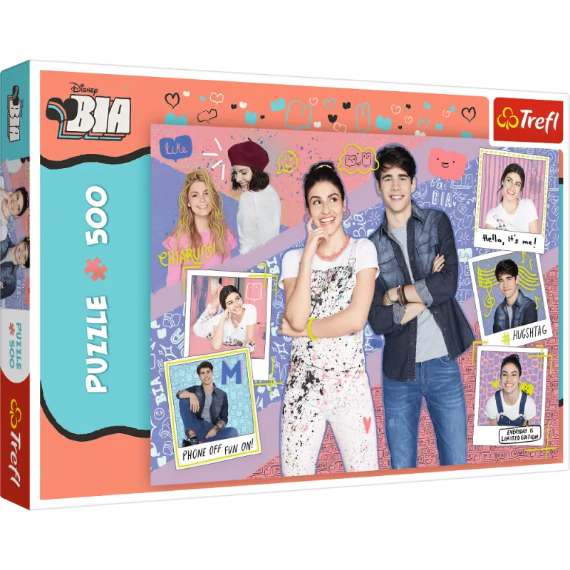 BIA I PRZYJACIELE PUZZLE 500 ELEMENTÓW TREFL 9+