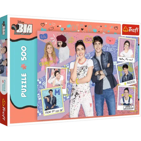 BIA I PRZYJACIELE PUZZLE 500 ELEMENTÓW TREFL 9+