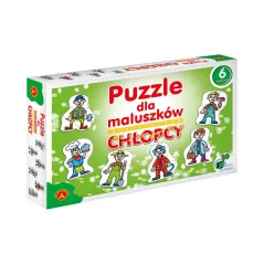 CHŁOPCY PUZZLE DLA MALUSZKÓW 2+