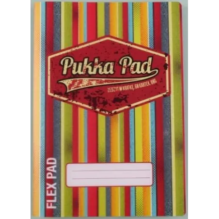 ZESZYT W KRATKĘ A5 60 KARTEK PUKKA PAD