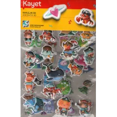 NAKLEJKI WYPUKŁE 3D