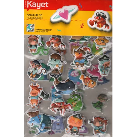 NAKLEJKI WYPUKŁE 3D